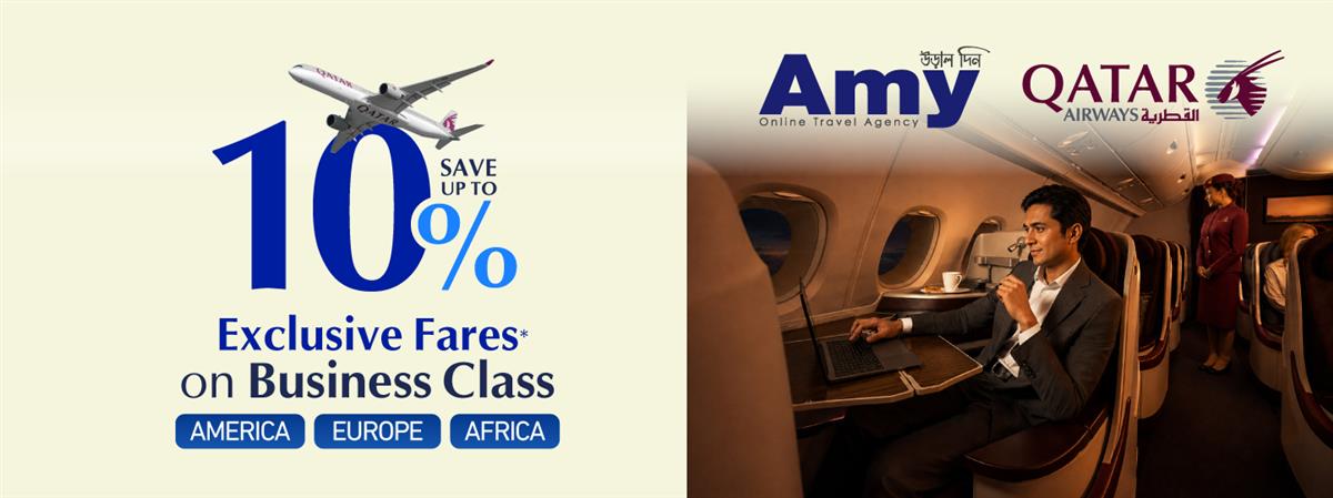 Qatar Airways 10%Discount Offer 